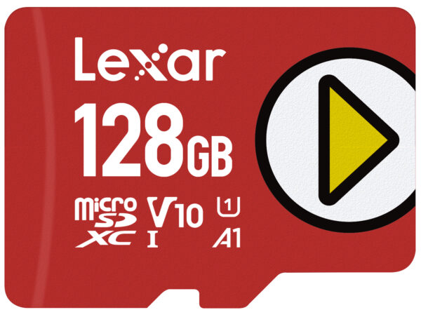Card memorie 128GB Lexarxxxx PLAY microSDXCTM UHS-I cards, up to 150MB/s read „LMSPLAY128G-BNNNG” (timbru verde 0.03 lei)