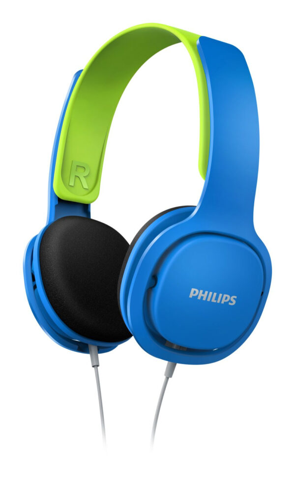 Casti Casti Audio Kids Over Ear, Microfon, Mufa Jack 3,5 mm, Albastru „QM_200016” (timbru verde 0.8 lei)