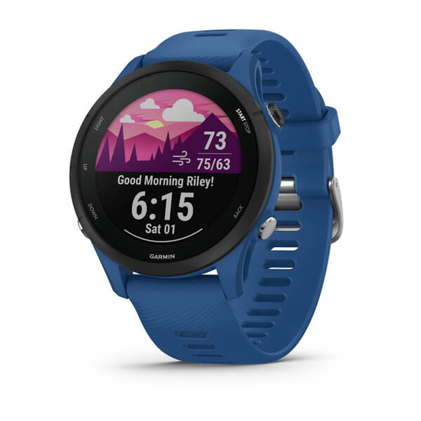 Smartwatch Forerunner 255 46mm 1.3″ Tidal Blue „010-02641-11” (timbru verde 0.18 lei)