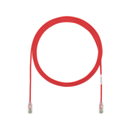 PANDUIT Copper Patch Cord Category 6 Performance 28 AWG UTP Red CM/LSZH Cable 5 Meter „UTP28SP5MRD” (timbru verde 0.08 lei)