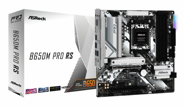 Placa de baza ASROCK B650M PRO RS AM5 mATX 4x DDR5 2.5G LAN „B650M PRO RS”