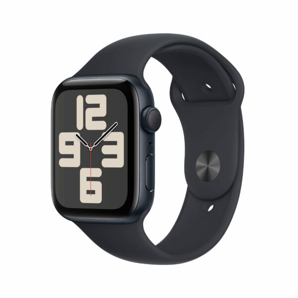 Apple Watch SE2 v2(2023) GPS 44mm Midnight Alu Case w Midnight Sport Band – M/L „MRE93” (timbru verde 0.18 lei)