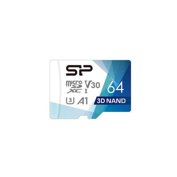 Card memorie Silicon Power memory card Superior Pro Micro SDXC 64GB UHS-I U3 V30 +adapter „SP064GBSTXDU3V20AB” (timbru verde 0.03 lei)