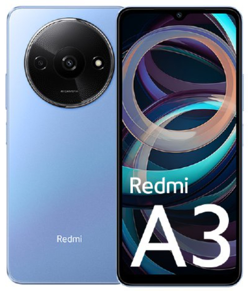 Xiaomi Redmi A3 3/64GB DS Blue „XM-MIA3-364DSBL” (timbru verde 0.45 lei)