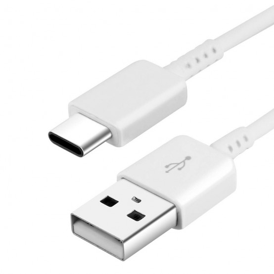 Cablu USB la Type-C, Quick Charge, 1.5m – Samsung (EP-DW700CWE) – White (Bulk Packing) „KF232672” (timbru verde 0.08 lei)
