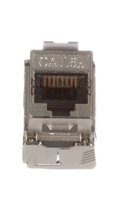 PANDUIT Category 6A RJ45 10 Gb/s keystone shielded jack module „KJS6X88TC” (timbru verde 0.03)