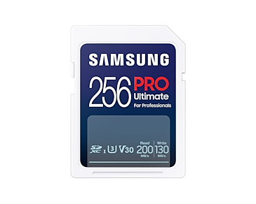 Card memorie PRO Ultimate 256GB, Class 10, UHS-I U3, V30 + Adaptor USB „MB-SY256SB/WW” (timbru verde 0.03 lei)