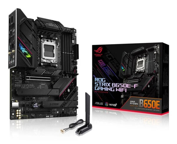 Placa de baza Gaming Asus ROG STRIX B650E-F WIFIAMDB650E ATXDDR5, PCIe 5.0 NVMe WiFi 6E „ROG STRIX B650E-F GM”
