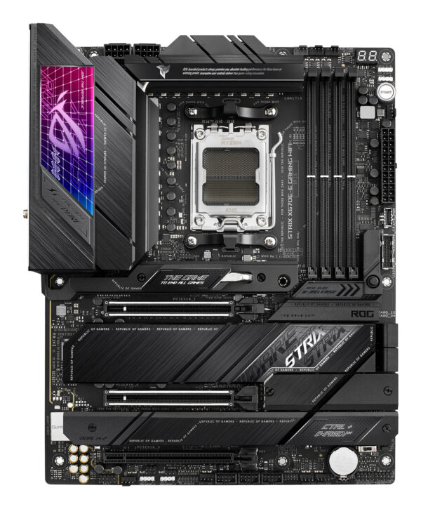 Placa de baza Gaming Asus ROG STRIX X670E-E WIFI AMD X670 ATX, DDR5 support, WiFi 6E „ROG STRIX X670E-E GM”