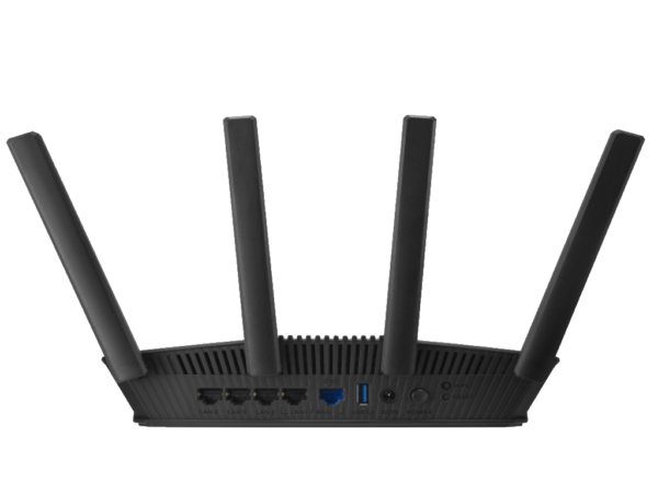 Router Asus Dual-band WiFi7, RT-BE58U, 3600 Mbps2.5G WAN/LAN port „RT-BE58U” (timbru verde 0.8 lei)