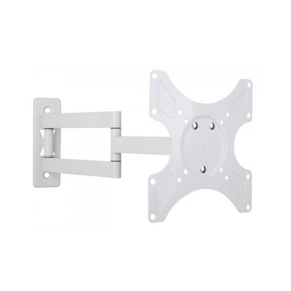 Techly Suport de perete TV LCD/LED/PDP cu doua brate 19-37 25 kg VESA alb „VX023820”