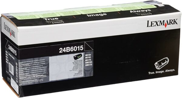 Toner Original Lexmark Black, 24B6015, pentru M5155|M5163, 35K, incl.TV 1.2 RON, „24B6015”