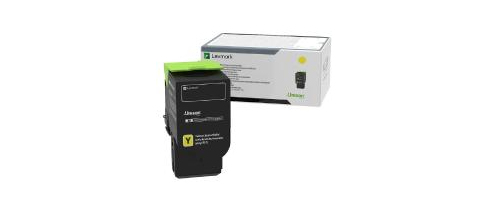 Toner Original Lexmark Yellow, 78C0X40, pentru CS421|CS431|CX421|CX522, 5K, incl.TV 1.2 RON, „78C0X40”