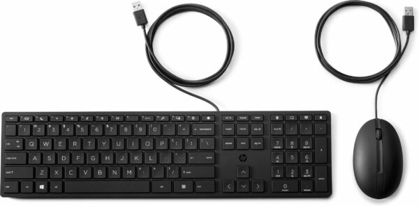 HP USB 320K keyboard and 320M mouse Combo „9SR36AA#ABB” (timbru verde 0.18 lei)