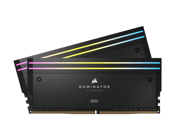 Memorie Dominator Titanium RGB Black 96GB DDR5 6600MHz CL 32 Dual Channel „CMP96GX5M2B6600C32”