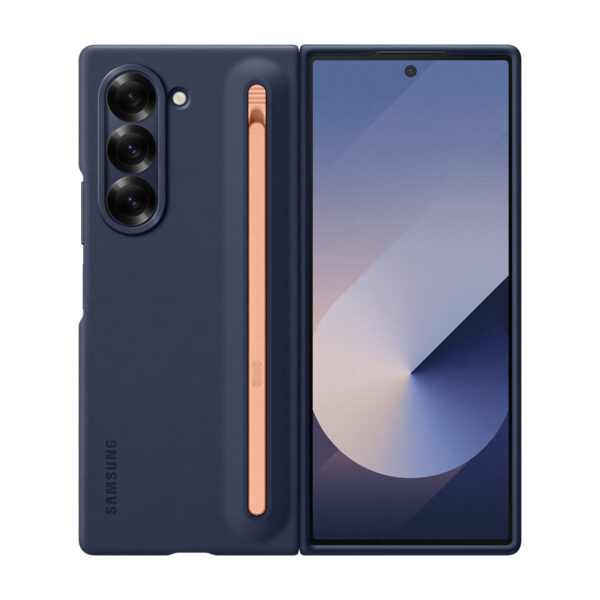 Husa Galaxy Z Fold 6 Slim S-pen Blue Navy EF-OF95PCNEGWW „EF-OF95PCNEGWW”