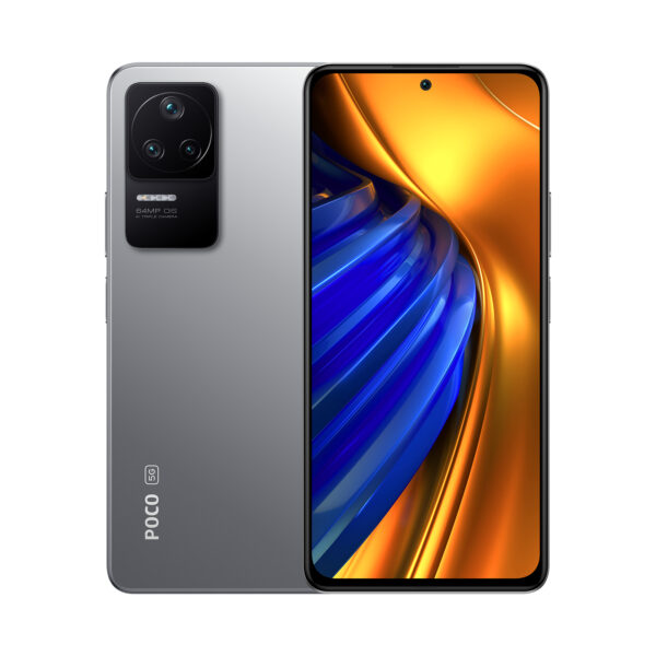 Smartphone Poco F4 128GB 6GB RAM 5G Dual SIM Moonlight Silver „MZB0BMUEU” (timbru verde 0.45 lei)