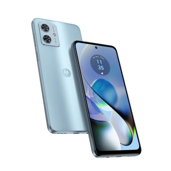 Smartphone Moto G54 256GB 8GB RAM 5G Dual SIM Glacier Blue „PAYT0032SE” (timbru verde 0.45 lei)