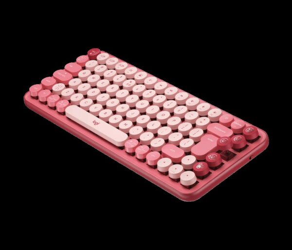 LOGITECH POP ICON KEYS – ROSE – US INTL – BT – INTNL-973 „920-013073” (timbru verde 0.8 lei)
