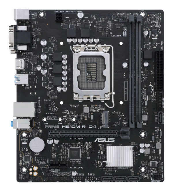 Placa de baza Asus PRIME H610M-R D4-SI „PRIME H610M-R D4-SI”