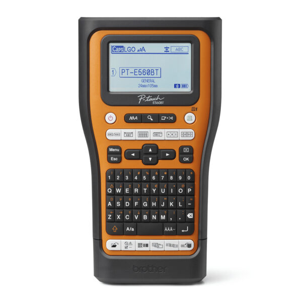 Imprimanta Direct Termic BROTHER 180dpi PT-E560BTVP, Viteza de tiparire: 30mm/s, Latime maxima de imprimare: 24mm|Conectiv: USB|WIFI, Imprimare Cod de bare:DA (Timbru verde 3.5 RON) „PTE560BTSVQL1 „