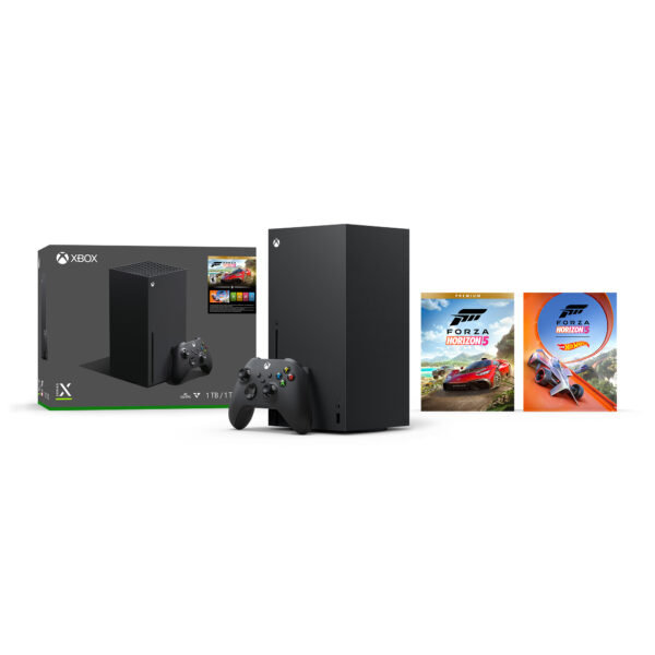 Consola Xbox Series X + Forza Horizon 5 „RRT-00059” (timbru verde 4.00 lei)