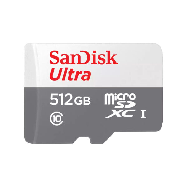 Card memorie Ultra 512 GB MicroSDXC UHS-I Class 10 „SDSQUNR-512G-GN3MN” (timbru verde 0.03 lei)