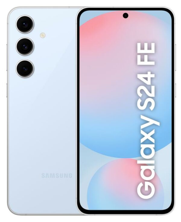 Smartphone Galaxy S24 FE 128GB 8GB RAM 5G Dual SIM Blue „SM-S721BLBDEUE” (timbru verde 0.55 lei)