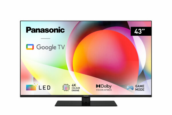 Televizor Panasonic, TN-43W70AEZ, Smart, Google TV, 109 cm, LED, 4K Ultra HD „TN-43W70AEZ” (timbru verde 15 lei)