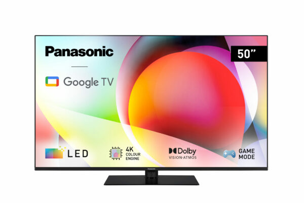 Televizor Panasonic, TN-50W70AEZ, Smart, Google TV, 126 cm, LED, 4K Ultra HD „TN-50W70AEZ” (timbru verde 15 lei)