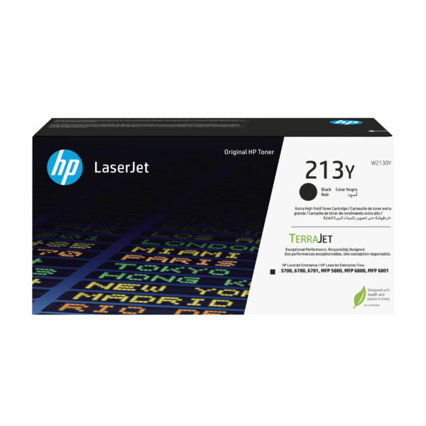 Toner Original HP Black, nr.213Y, pentru Color LJ 5700|5800|6700|6800, 18K, incl.TV 1.2 RON, „W2130Y”