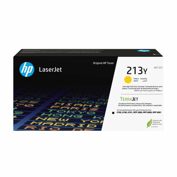 Toner Original HP Yellow, nr.213Y, pentru , , incl.TV 1.2 RON, „W2132Y”