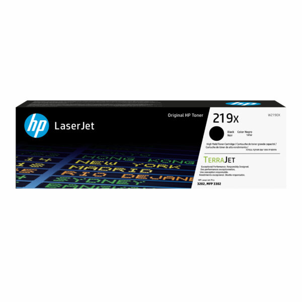 Toner Original HP Black, nr.219X, pentru LJ Pro 3201|3204|3288|3302, 3.2K, incl.TV 1.2 RON, „W2190X”