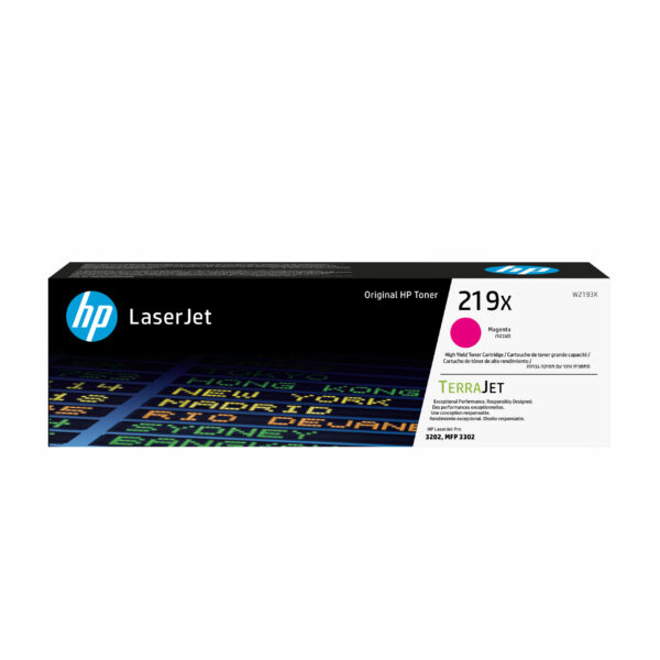 Toner Original HP Magenta, nr.219X, pentru LJ Pro 3201|3204|3288|3302, 2.5K, incl.TV 1.2 RON, „W2193X”