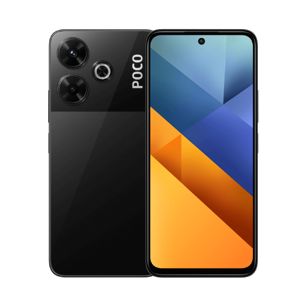 Smartphone Poco M6 256GB 8GB RAM Dual SIM Black „xiapom68256beu” (timbru verde 0.45 lei)
