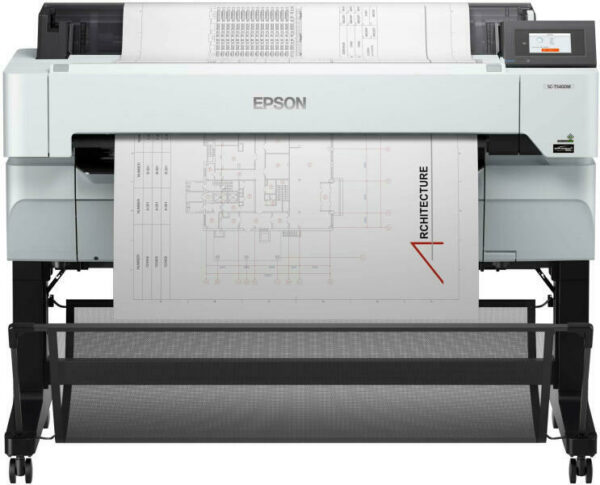 Plotter MF Inkjet Color Epson SC-T5400M, A0, Functii: Impr.|Scan.|Cop, Viteza de Printare Monocrom: , Viteza de printare color: , Conectivitate:USB|Ret|WiFi, Duplex:nu, ADF:Nu(incl.TV 11lei) „C11CH65301A0”