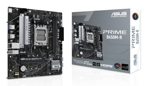 Placa de baza Prime B650M-R Mainboard – B650-Chipsatz, Sockel AM5, DDR5 „90MB1H30-M0EAY0”