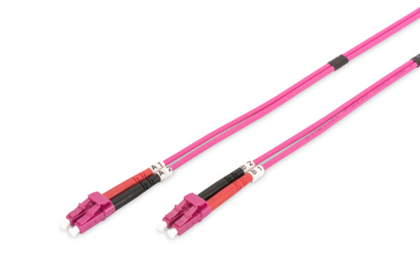 DIGITUS LWL Patchkabel LC -> LC 7.00m Multimode Duplex OM4 „DK-2533-07-4” (timbru verde 0.08 lei)