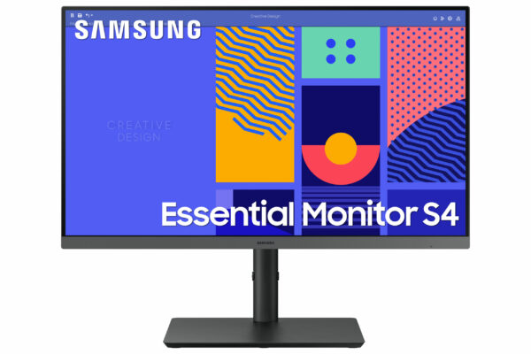 Monitor LED Monitor 24 inches LS24C432GAUXEN IPS 1920×1080 FHD 16:9 1xD-sub 1xHDMI 1xDP 4xUSB 3.0 4ms 100Hz HAS+PIVOT flat 3 years on-site „LS24C432GAUXEN” (timbru verde 7 lei)