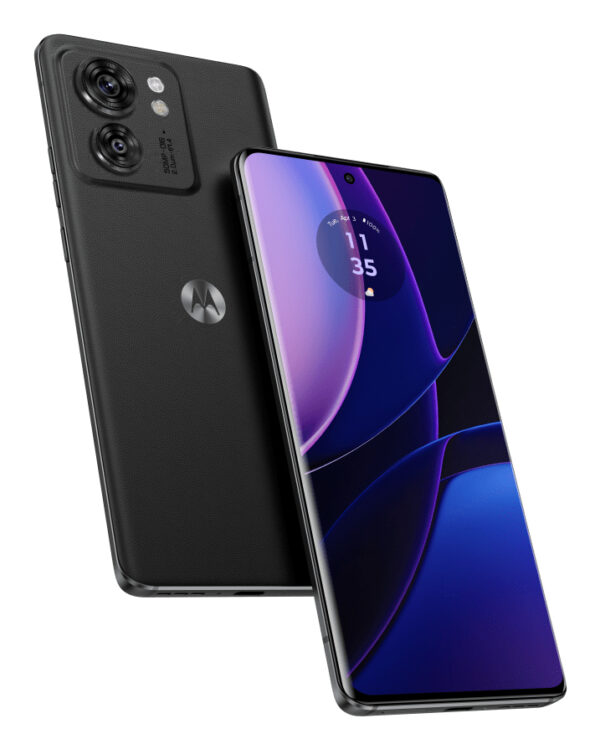 Smartphone Moto Edge 40 256GB 8GB RAM 5G Dual SIM Eclipse Black „mote408_256ebeu” (timbru verde 0.45 lei)