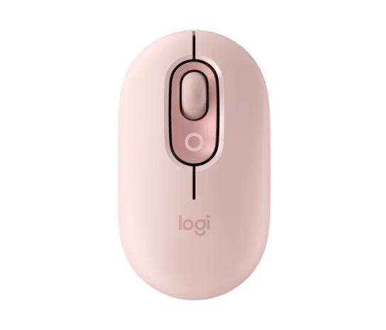 LOGITECH POP Mouse with emoji – ROSE – BT – EMEA28i-935 – FY25,TERRA „910-007413” (timbru verde 0.18 lei)
