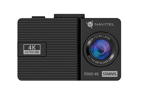 Camera Auto DVR NAVITEL R900 4K, Filmare infrared, senzor SONY 415 STARVIS, 3840*2160P 30fps, USB-C, G-sensor, sunet, Difuzor, microSD pana la 256GB, Suport parbriz „R900 4K” (timbru verde 1.2 lei)