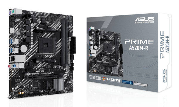Placa de baza PRIME A520M-R AMD A520 Socket AM4 micro ATX „90MB1H60-M0EAY0”