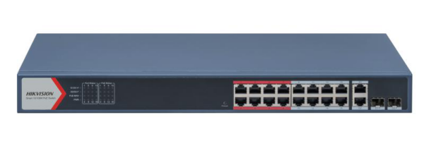 SWITCH 16PORTURI 2XGIGABIT 230W „DS-3E1318P-EI(B)” (timbru verde 2 lei)