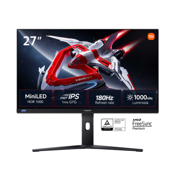 Monitor LED Xiaomi LED Gaming Monitor G Pro 27i EU „ELA5585EU” (timbru verde 7 lei)