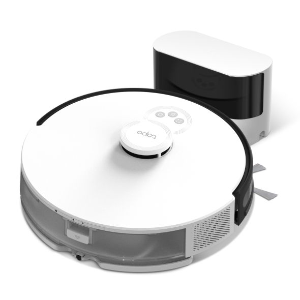 ASPIRATOR TP-Link, mop si navigare LiDAR, putere 4200Pa, autonomie 5 ore, control vocal si aplicatie, alb „Tapo RV30”