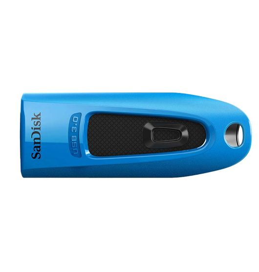 Memorie USB SanDisk Ultra USB 3.0, 32 GB, Albastru „SDCZ48-032G-U46B” (timbru verde 0.03 lei)