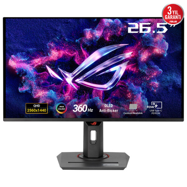 Monitor LED ASUS ROG Strix OLED XG27ACDNG 67.32cm (16:9) WQHD HDMI DP „90LM0AN0-B01970” (timbru verde 7 lei)