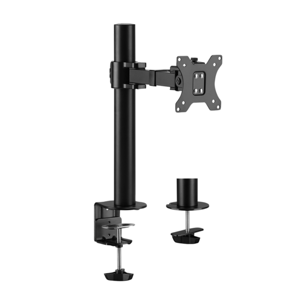 SUPORT de birou LOGILINK, pt 1 TV/monitor plat, diag. max 32 inch, rotatie, inclinare, verticala, max 9 Kg, negru, „BP0104”