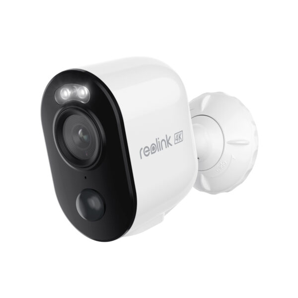 Camera de supraveghere Reolink Argus Series B350 Smart 4K 8MP Standalone Wire-Free Camera with 5/2.4GHz Dual-Band WiFi, White „BWC4K01” (timbru verde 0.8 lei)